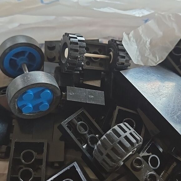 LEGO DUPLOtyco BLOCK LOT custom pieces vintage maybe black and more as seen - Picture 4 of 13